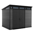 Keter Cortina Shed 9 x 7ft - Grey