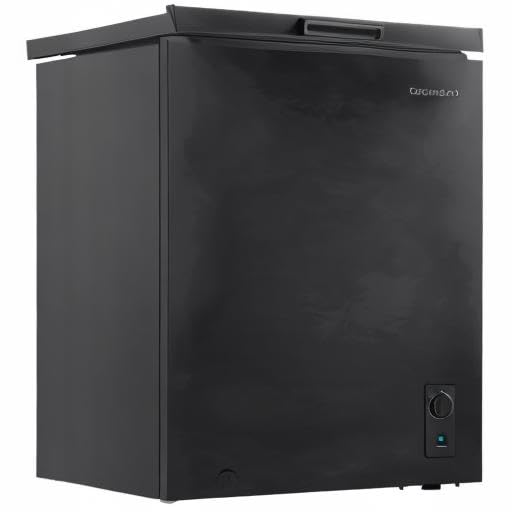 Cookology CCFZ142BK Freestanding Chest Freezer in Black - 142 Litre Capacity