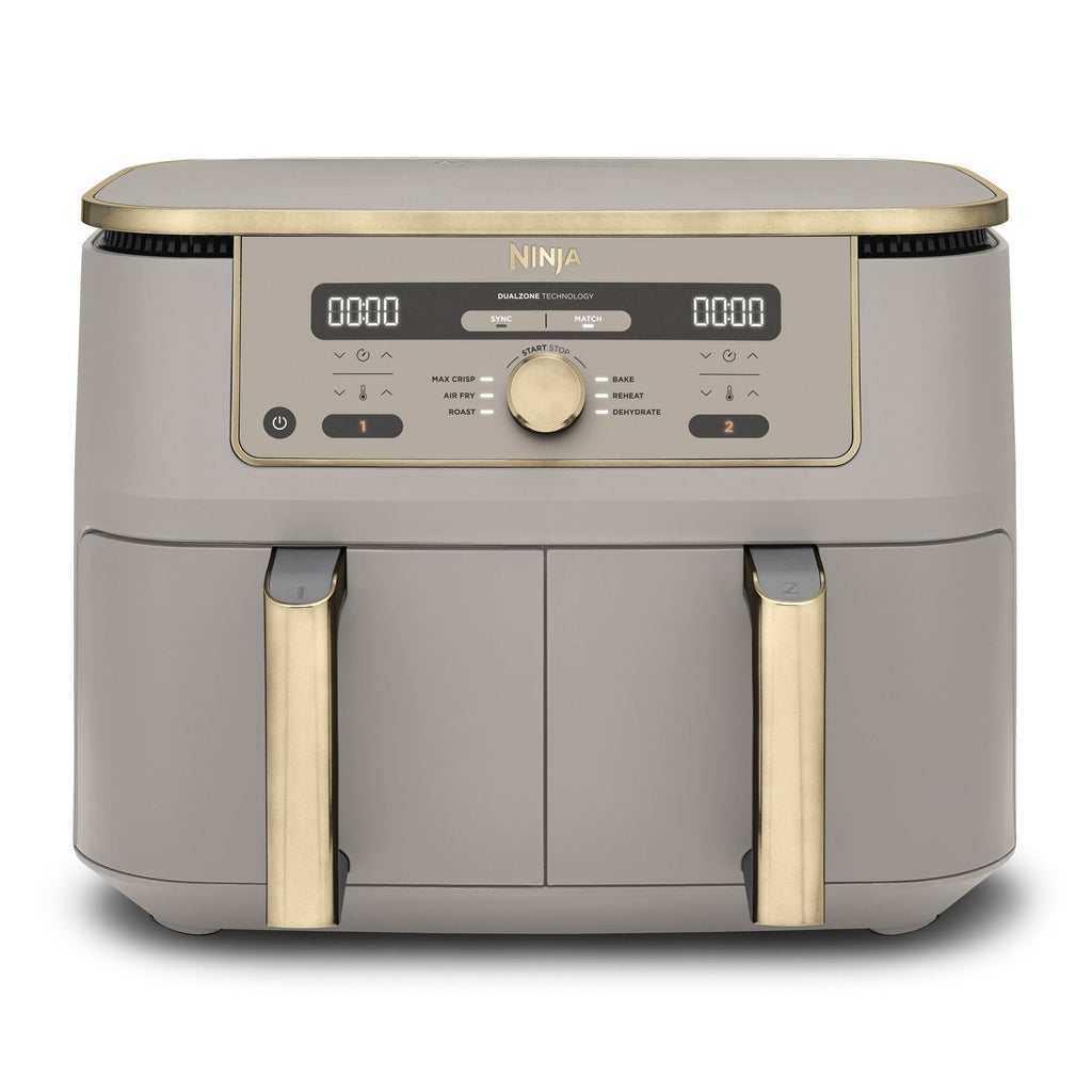 Ninja MAX Dual Zone Digital Air Fryer, 2 Drawers, 9.5L, 6-in-1, Uses No Oil, Air Fry, Max Crisp