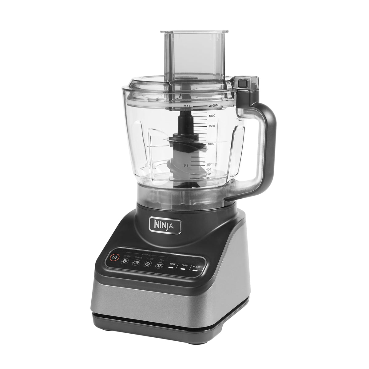 Ninja Food Processor with 4 Automatic Programs; Chop, Puree, Slice, Mix, and 3 Manual Speeds, 2.1L Bowl