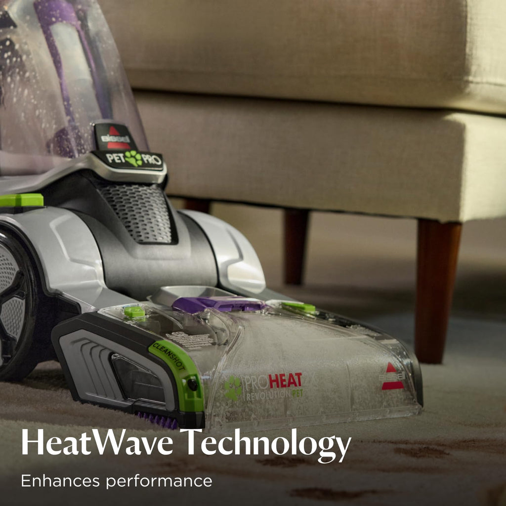 BISSELL ProHeat 2X Revolution Pet Pro, Carpet Cleaner, Carpet Stain Remover Dry in 30 Mins