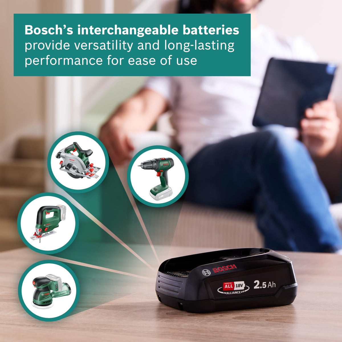 Bosch BCS612GB Unlimited 6 ProHome Cordless Stick Vacuum Cleaner, Ultra Lightweight Design