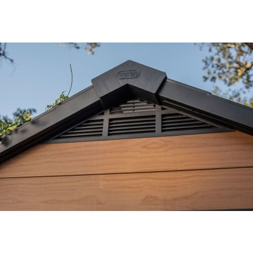 Keter Newton 7 x 11ft Double Door Outdoor Apex Plastic Garden Shed