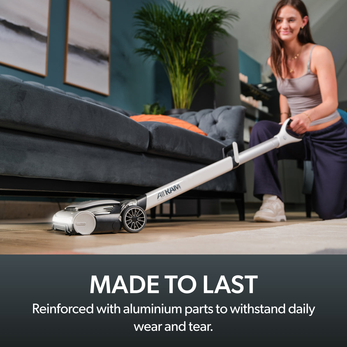 Gtech AirRAM 3 Plus Dual Edge-Clean Cordless Vacuum – with Voice Assist