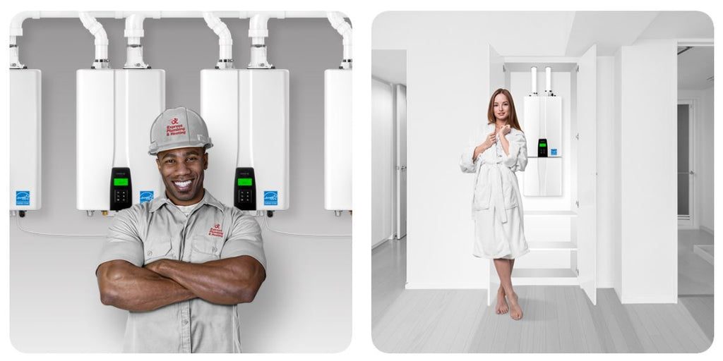 NPE-240A2 - Condensing Tankless Water Heater - 199,000 BTU